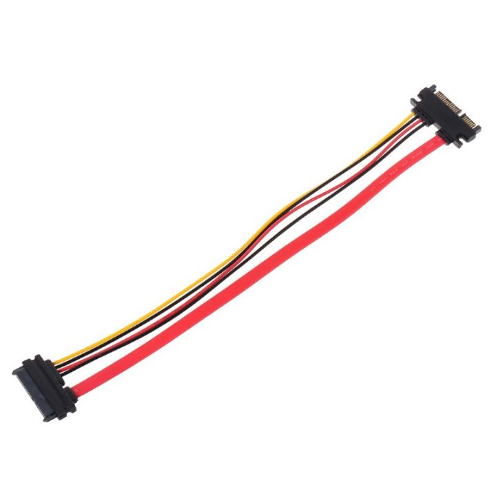 22 Pin Male To Female SATA Extension Cable 7 + 15 Pin (22 Pin) SATA ...