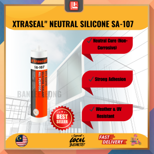 XTRASEAL Neutral Silicone Sealant/BLACK/CLEAR/WHITE