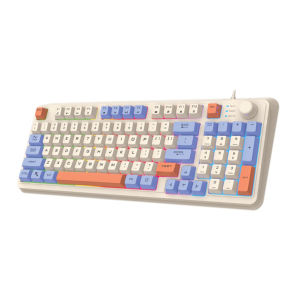 Keyboard Gaming Kabel Unitech Apollo MX1  RGB Light dengan Tombol Pengaturan Volume