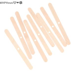 WP💓💛💖 50PCS Wooden Candle Wick Holders Candles Bars Holders for Candle Making