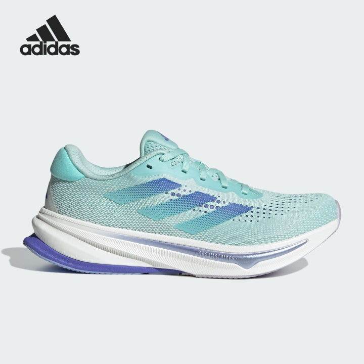 Adidas xác thực mùa hiện tại mới của phụ nữ thoáng khí nhẹ bền Giày chạy bộ id3595