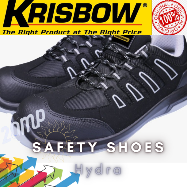 Sepatu Safety Sepatu Pengaman Hydra 4 Inch Original Krisbow Lazada Indonesia