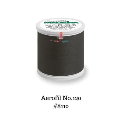 Madeira Aerofil All Purpose Sewing Thread (No.120 400m) Navy / Gray / Black / Fluorescent Pink Green Yellow Orange