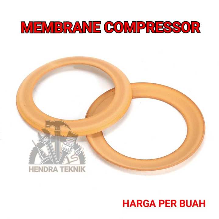 Sparepart seal membran kompresor oilless sil membrane compressor silent 48x68 suku cadang