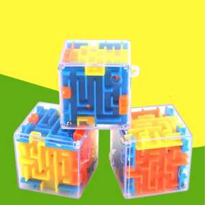 2293 VIRAL! Mainan Edukasi Anak Maze Labirin Cube 3D Mainan Kubus Mini Portable