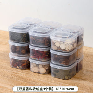 Kitchen Storage Spice Onion Ginger Garlic Fresh-Keeping Stackable Food Sealing Food-Grade Small Spice Dispensing [ Free Shipping ]