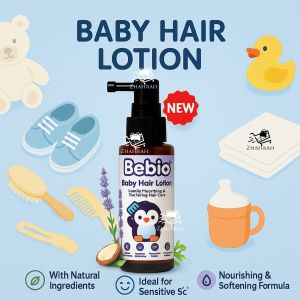 BEBIO Hair Lotion 100 ML - Perawatan Rambut Bayi murah terbaru promo