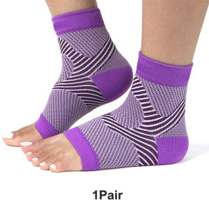 1 Đôi Vớ Viêm Cân Gan Chân Cố Định Mắt Cá Chân Dạng Nén Cung Cấp Chân & Đệm Gan Bàn Chân. Đau Gót Chân Viêm Gân Achilles Relief