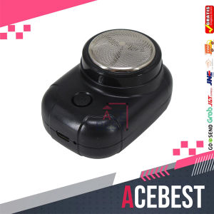 Acebst Alat Cukur Elektrik Portable Mini Shaver Cukur Kumis Jenggot Bulu ketiak Dll SQ-086