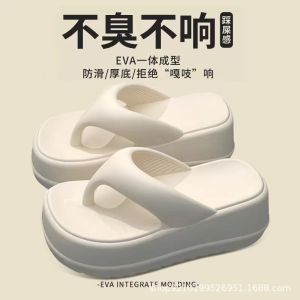 [Free Shipping] Ultra-thick wedge sandals for women new summer outdoor style beach casual flip-flops with a high-end feel