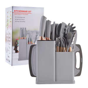 Food Grade PPHandle Silicone Utensil Set Safety Cooking Utensils Set Non-Stick Cooking Utensils Set Kitchen Gadgets