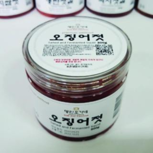 [Ohganae] Spicy Salted Squid 200g / 명인오가네 오징어젓 200g