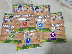Marungko Booklet Set (1–5) | Gabay sa Pagbasa para sa mga Bata | Filipino Reading Workbook | Early Literacy Learning Material