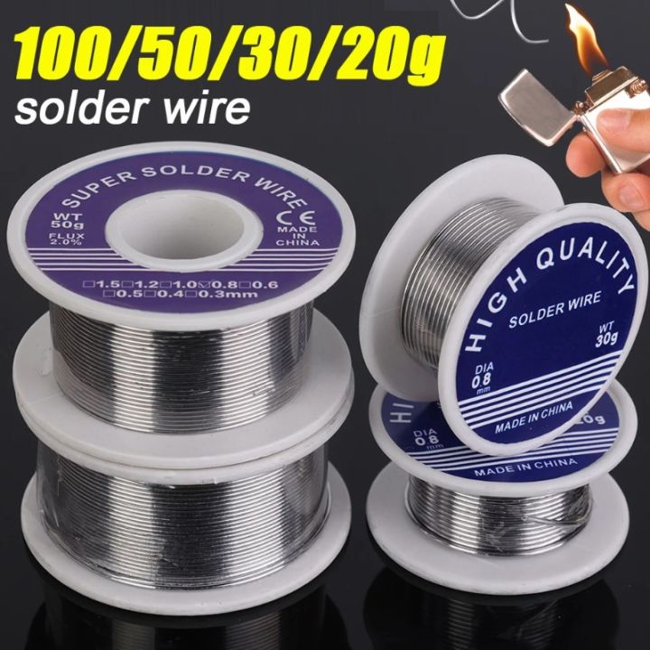 20-100g Easy Melt Solder Wire Stainless Steel Low Temperature Aluminum ...