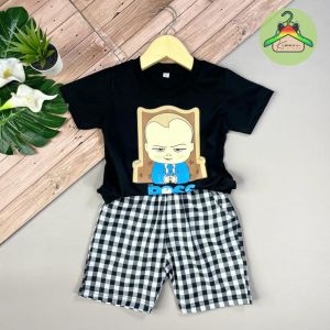 Setelan Baju Anak Laki-Laki BABY BOSS 1-4 Tahun