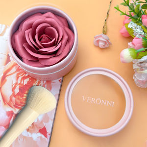 Rose Petal Blush MakeupBlush Rosy Blusher Facial Blush Set High Pigmented Pink Coral Rouged For Cheek Smooth Makeup Cosmetic