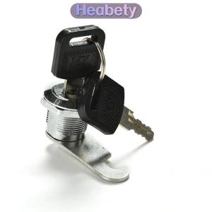 Heabety 1x16mm 20mm 25mm 30mm hộp thư cửa tủ ngăn kéo tủ chén có 2 chìa khóa