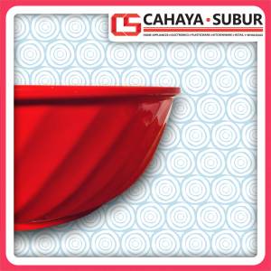 Mangkok Makan Melamin Ulir 8inch HUGI TOX8 Mangkok Besar Food Grade dan SNI Premium Quality