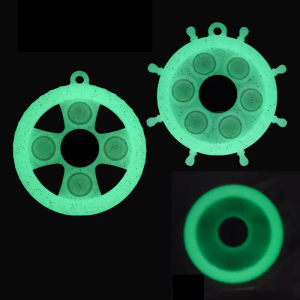 Glow In The Dark New Pop It Simple Dimple Fidget Toy Spinner Custom Finger Fidget Spinner Toys Pop It Flip Spinning Fidget Toys for Kids