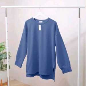 KAOS WANITA MUSLIM LENGAN PANJANG OVERSIZE REGIA FASHION