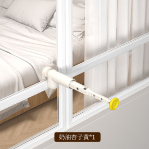 💕Foldable Retractable Portable Clothes Drying Rack for Balcony Home Indoor Punch-Free Invisible Retractable Clothes Drying Rod Bay Window Clothes Drying Rack Artifact可折叠伸缩便携式晾衣架