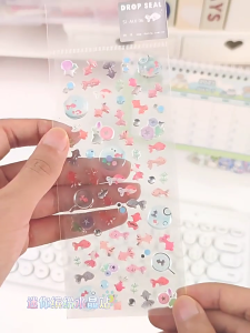 Goldfishes Sticker Guitar nhãn dán Đề-can nhãn dán chai nước vỏ điện thoại Sticker đáng yêu hình dán trang trí cho sổ lưu niệm