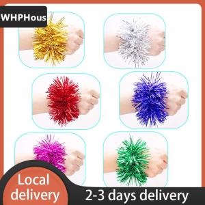 [COD] WHPHous Ship within 24 hours 2Pcs Apply To Game Pompoms 7 Styles Cheering Flower Ball Performance Dance Wrist Flower Games Bracelet