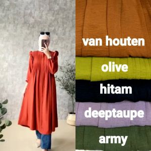 Tunik Crinkle & Tunik Cantik Murah: Tips Memilih & Mengenakannya