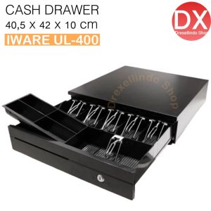 CASH DRAWER LACI UANG KASIR IWARE UL 400 RJ11