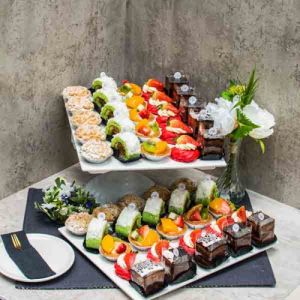 [HALAL CERTIFIED] Happy Oven Corporate Package - 50 Pcs Of Tarts Cakes Pastries w Nice Packaging! Free Delivery! (Can Choose Delivery Date and Time!)
