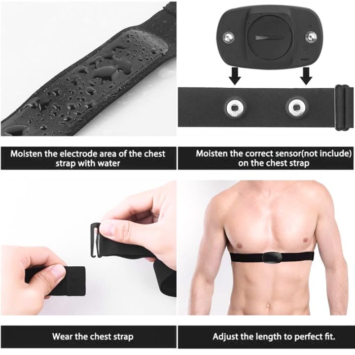 Chest Belt Strap for Polar Wahoo Garmin for Sports... – Grandado