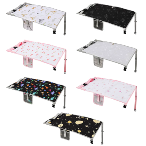 Portable Child Plane Seat Extension Pad Foldable Travel Footrest Seat Extender For Toddler Safe Cartoon Design