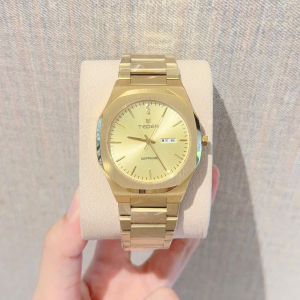Đồng Hồ Nam Mặt Mỏng Chính Hãng TEDER 8190 Kính Sapphire Size 42mm Chịu Nước 5ATM ĐỒNG HỒ DINOWATCH