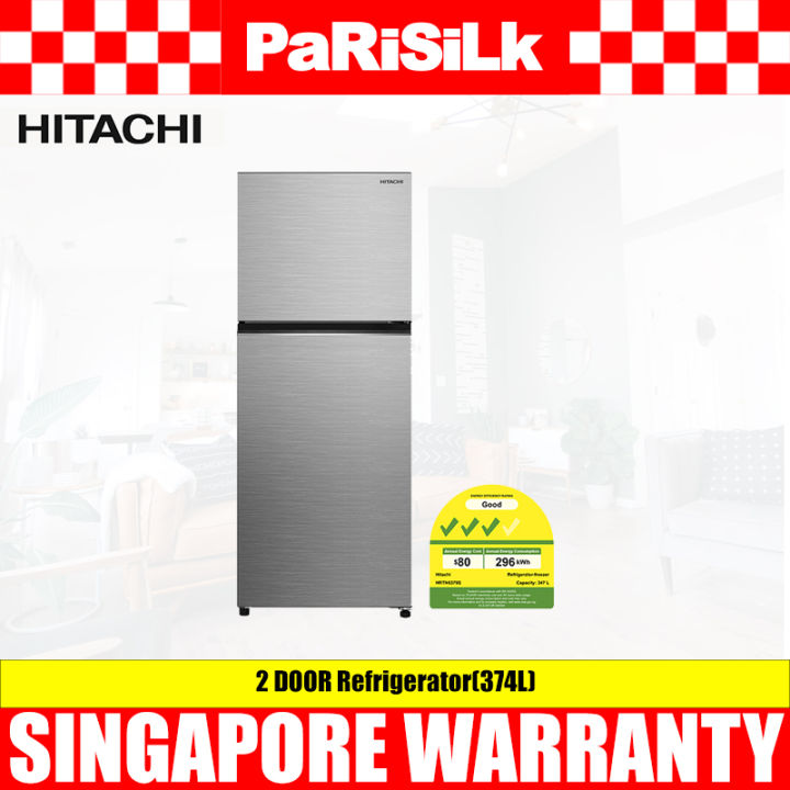 Bulky) HITACHI HRTN6408SXSG 2 DOOR Refrigerator(374L)(Energy