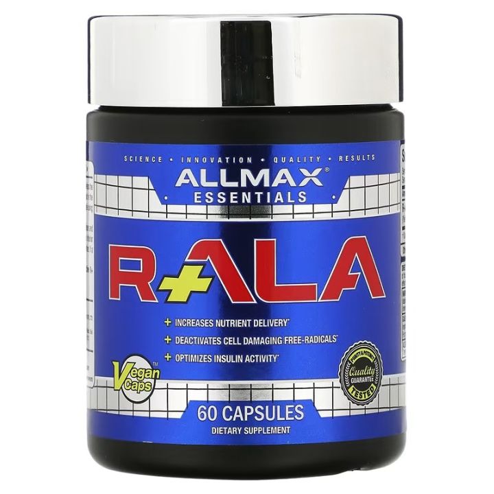 R-Alpha Lipoic Acid R+ALA, 60 Capsules | Lazada PH