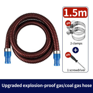 Gas pipe hose explosion-proof gas pipe natural gas liquefied gas gas stove gas tank connecting pipe