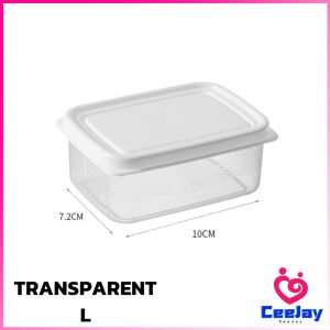 CeeJay กล่องเก็บของในตู้เย็น ถนอมอาหาร พลาสติก Storage box