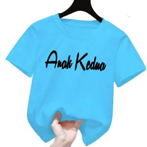 Baju Kaos Anak Terbaru Tulisan Anak Kedua / Kaos Anak Laki Laki Dan Perempuan Umur 1-12 Tahun