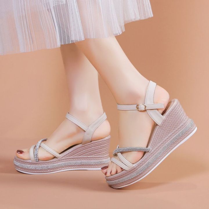 Women's Summer New Thick Sole Waterproof Platform Women's Shoes