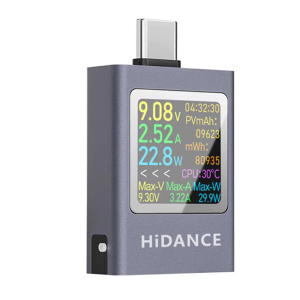 Multimeter Detector Type-C giao diện điện áp công suất hiện tại điện thoại máy đo kiểm tra 4.5-50V 0-12A Thiết bị thử kỹ thuật số