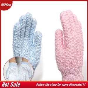 【COD】🔥🔥🔥 Bath Gloves Shower Cleaning Bath Glove SPA Foam Rubbing Mud Peeling Exfoliating Gloves Bathing Massage Gloves Bathroom Supplies