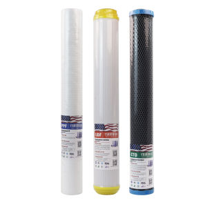 3PCS 20-Inch Standard Water Filter Replacement Set For Deep Well Water