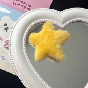 ปุ่มจับผมรูปดาวนุ่มๆ น่ารักสำหรับสาวๆ สไตล์หวาน เหมาะกับฤดูใบไม้ร่วงและหนาว