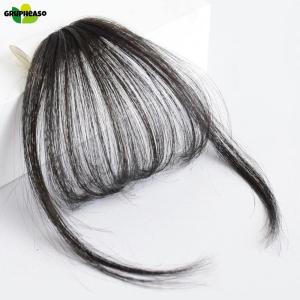 Grupheaso Giả tóc mái ngang không khí dụng cụ tạo kiểu tóc kẹp tóc trong nhân tạo làm dày và dài tóc giả rìa tự nhiên giả sợi tóc giả khuyên cho phái nữ trong bangs