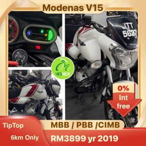 Modenas V15 yr 2019 Mileage 6K ONLY