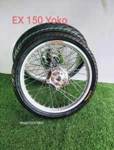 [HCM] CẶP BÁNH CĂM EXCITER 135 150 NIỀNG YOKO 1.4 1.6 FULL VỎ CAMEL 70 80