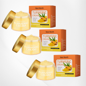ครีมบำรุงผิวหน้า Turmeric Brightening Facial Essence ครีมบำรุงผิวให้ความชุ่มชื้น ปลอบประโลมและเติมน้ำให้ผิวเพื่อให้ผิวกระจ่างใสขึ้น 姜黄保湿面霜