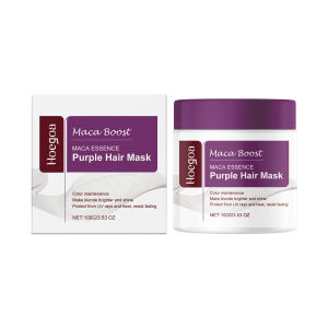Hoegoa Hair Color Protecting Mask Long-Lasting Color Care Moisturizing Hair Mask Treatment 100g