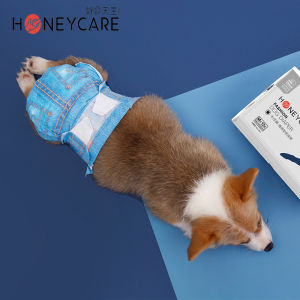 Honeycare Tã cho thú cưng thiết kế mỏng nhẹ thấm hút tốt không cản trở cử động của thú cưng đem lại cảm giác khô thoáng giúp thú cưng tự do chạy nhảy suốt ngày nhiều kích thước để chọn