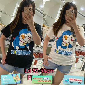 Godwin Collection - Kaos Raisha Kaos Wanita Premium Combed 30s Baju Atasan Wanita Kaos Gambar Kartun